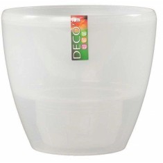 Ghiveci cu auto-udare DECO TWIN 1.5 L, Transparent, plastic