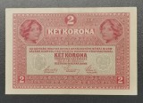 Austro Ungaria 2 Korona 1917 XF