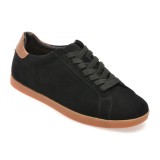 Pantofi sport GRYXX negri, 1355G11, din piele intoarsa