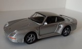 Macheta Porsche 959 1987 silver - Welly 1/36, 1:32