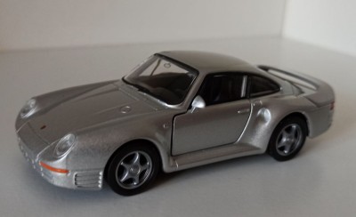 Macheta Porsche 959 1987 silver - Welly 1/36 foto