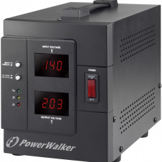 Stabilizator de tensiune 1500VA/1200W, iesire 2xShuko, protectie la supratensiune, PowerWalker