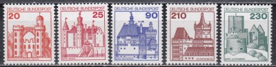 Germania 1978 - Palate și Castele, MNH foto