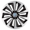 Set 4 capace roti Fox Gri-Negru R17 pentru gama auto Volkswagen, Autohelix MSA