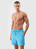 Șort de plajă boardshort pentru bărbați - turcoaz, 4F Sportswear