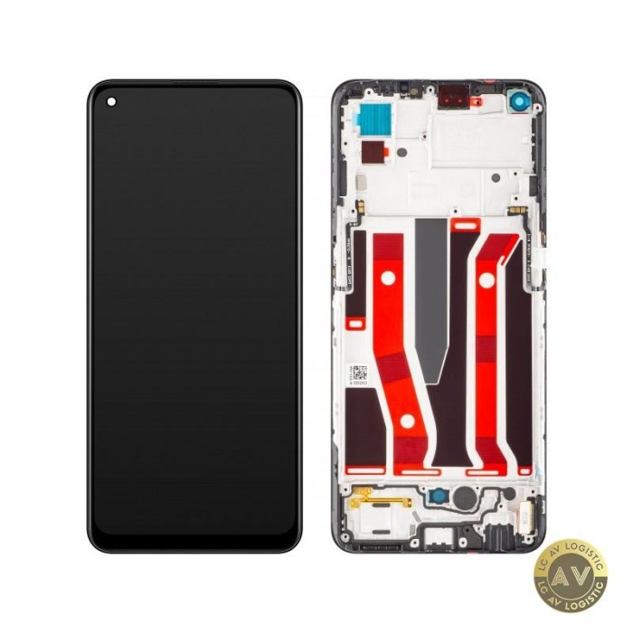 Display cu Touchscreen Oppo F19 Pro+ 5G / A95 5G / Reno5 Z / A94 5G cu Rama Negru Service Pack 4908719