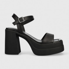 Aldo sandale de piele Taina culoarea negru, 13573914.Taina