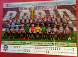 Poster fotbal - RAPID BUCURESTI (sezonul 2018-2019)