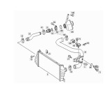 Furtun intercooler, supraalimentare Mercedes Sprinter 2000-2006, diametru 48/58 mm, cauciuc, RapidAuto 5063PT-3