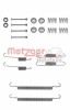 Set accesorii, sabot de frana BMW Seria 3 Cupe (E36) (1992 - 1999) METZGER 105-0707