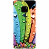 Husa silicon pentru Huawei Mate 20, Colorful Daisy Petals