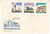 C12 - FDC Romania - Monumente istorice - LP650 - 1967, Romania de la 1950, Arhitectura