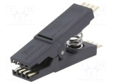 Clips de măsurare AXIOMET DIL8 negru aurit 7mm max. 150&deg;C
