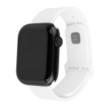Fixed - Silicone Sporty Strap Set 32mm - Apple Watch 1/2/3/4/5/6/7/8/9/10/SE/SE 2 (38/40/41/42mm) - White