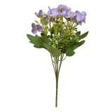 Cumpara ieftin Buchet flori artificiale violet verzi 15x15x30 cm