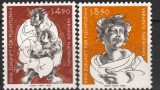 TIMBRE 143c, ONU, VIENA, 1984, MUNCA PENTRU REFUGIATI., Organizatii internationale, Nestampilat