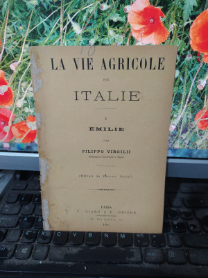 La Vie Agricole en Italie, I, Emilie, Filippo Virgilii, Paris 1897, 145 foto