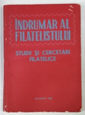 INDRUMAR AL FILATELISTULUI , STUDII SI CERCETARI FILATELICE , 1980 foto