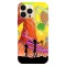 Husa compatibila cu Apple iPhone 12 Pro model Rick and Morty alien planet, Silicon, TPU, Viceversa