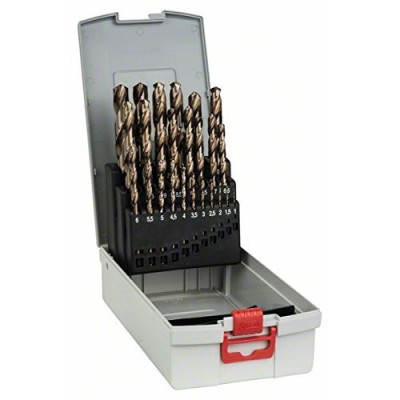BOSCH Set 25 burghie pentru metal ProBox HSS-Co foto