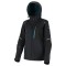 JACHETA ELASTICA CU GLUGA (DAMA) / NEGRU - L