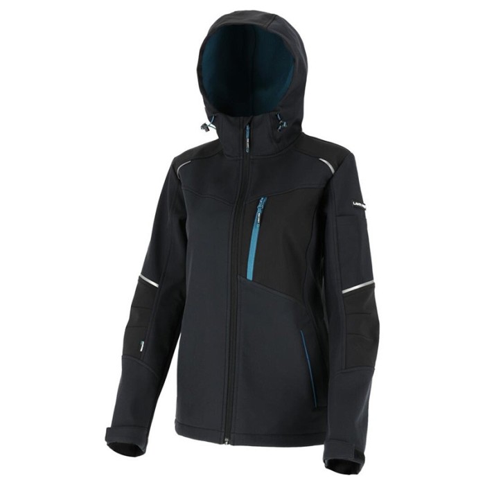 JACHETA ELASTICA CU GLUGA (DAMA) / NEGRU - L