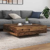 vidaXL Masă de cafea Lemn vechi 100 x 100 x 31 cm Lemn compozit 863006
