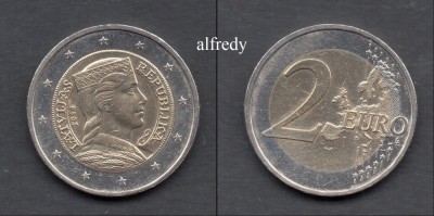 LETONIA 2014, 2 euro foto