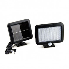 Reflector cu panou solar si senzor de miscare cu telecomanda foto