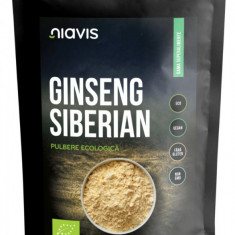 Ginseng Siberian Pulbere ecologica, 125g, Niavis