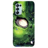 Husa compatibila cu Oppo A5 (2020) model Totoro Nap, Silicon, TPU, Viceversa, Transparent, Carcasa