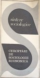 CERCETARI DE SOCIOLOGIE ECONOMICA-POMPILIU CARAIOAN