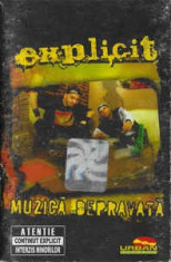 Caseta Explicit - Muzica Depravata, originala foto