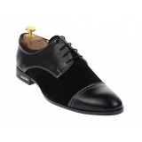 Cumpara ieftin Oferta marimea 44, Pantofi barbati eleganti din piele naturala L959NBENY