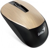 MOUSE Genius, &quot;NX-7015&quot;, PC sau NB, wireless, 2.4GHz, optic, 1600 dpi, butoane/scroll 3/1, , auriu, &quot;31030019402&quot; (timbru verde 0.18 lei)