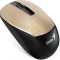 MOUSE Genius, &quot;NX-7015&quot;, PC sau NB, wireless, 2.4GHz, optic, 1600 dpi, butoane/scroll 3/1, , auriu, &quot;31030019402&quot; (timbru verde 0.18 lei)