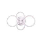 Plafoniera Pearl LED 52W 3CCT cu telecomanda, alb, Erste