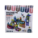 Joc magnetic de construit 42 piese Multicolor, pentru fete si baieti, 3+ ani. Set constructii magnetice ABS. Dezvolta creativitatea si logica