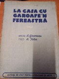 AS - PARTITURA - MUZICA A. GIROVEANU, TEXT A. FELEA - LA CASA CU GAROAFE-N FEREASTRĂ, VALS, pt voce si pian
