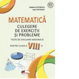 Matematica. Culegere de exercitii si probleme. Teste de evaluare nationala. Clasa a VIII-a