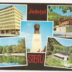 Carte Postala veche Romania - Jud Sibiu ,circulata 1978