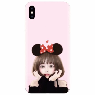 Husa silicon pentru Apple Iphone XS Max, Girly 002 foto