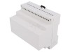 Carcasa DIN ELBAG Noryl Gri 6 Module pentru Sina DIN Seria HUT
