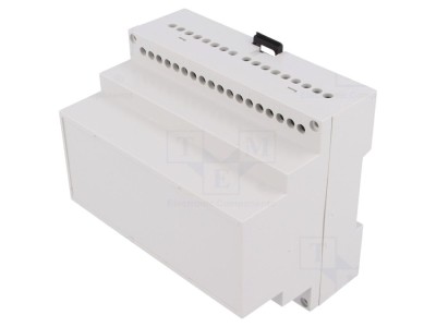 Carcasă DIN gri noryl 6 module foto