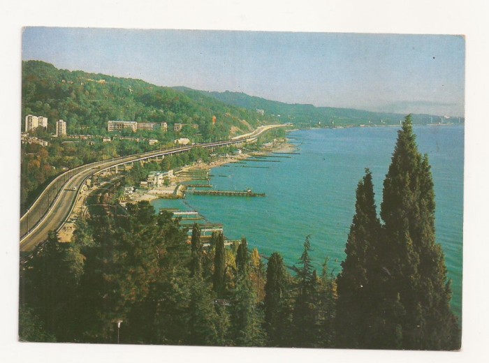 CP5-Carte Postala- RUSIA - Sochn, Coasta Marii Negre a Caucazului ,1983