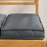 vidaXL Pernă pentru șezut din paleți 2 pcs Antracit 40 x 40 x 8 cm