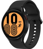Smartwatch Samsung Galaxy Watch 4 SM-R875, Bratara Cauciuc 44mm, LTE, Rezistent la apa si praf (Negru)