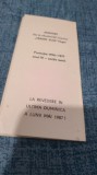 INVITATIE AMINTIRE ABSOLVENTII LICEULUI TRAIAN VUIA FAGET ANUL IV SECTIA REALA 1977-1978