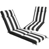 Outsunny perne impermeabile pentru mobilier de piscină, perne mari pentru șezlonguri, perne șezlonguri de exterior | Aosom Romania