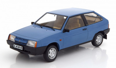 Macheta auto Lada Samara 1984 albastru, LE 250 pcs, 1:18 KK Scale foto